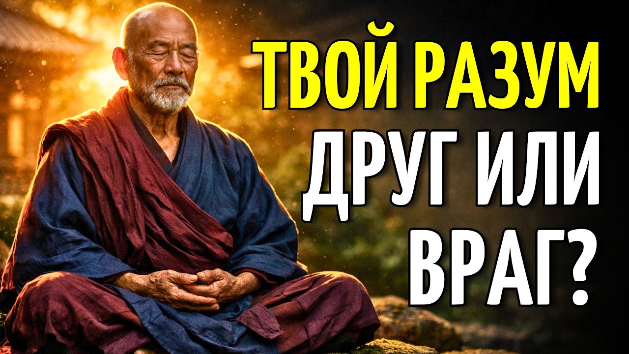 ТВОЙ РАЗУМ МОЖЕТ СТАТЬ ТВОИМ ЛУЧШИМ ДРУГОМ ИЛИ ЗЛЕЙШИМ ВРАГОМ | БУДДИЙСКАЯ МУДРОСТЬ