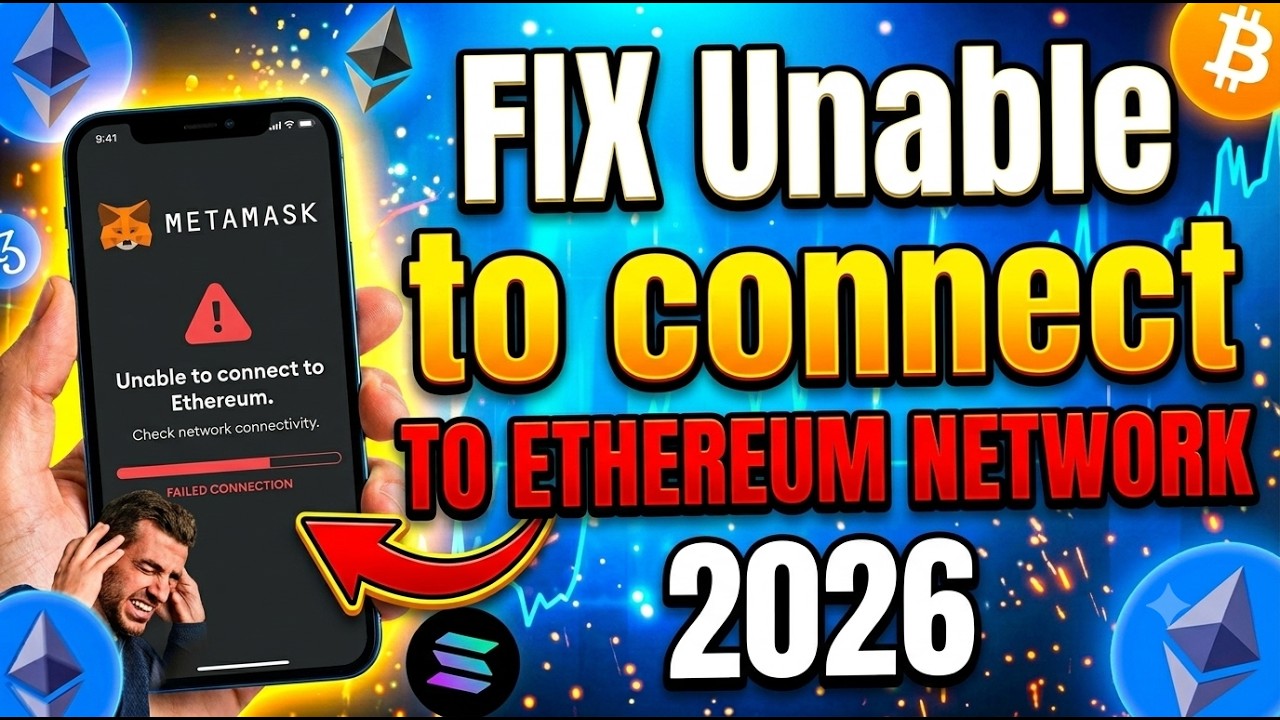 Как исправить ошибку &laquo;Unable to Connect to Ethereum. Check Network Connectivity.&raquo; в MetaMask (2027)