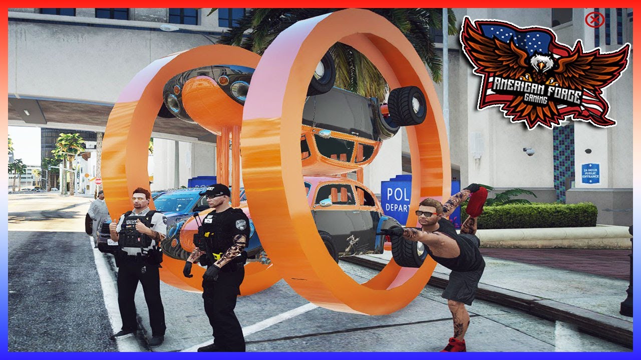 GTA 5 RP - GAINT REDNECK DOUBLE STACK WHEEL CAR? -  AFG