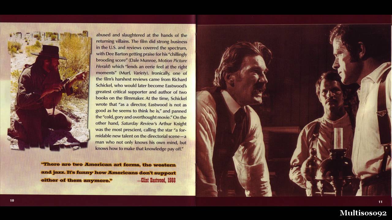 Dee Barton - High Plain Drifter Soundtrack - High Plain Drifter (Unused Title Song With Vocal)