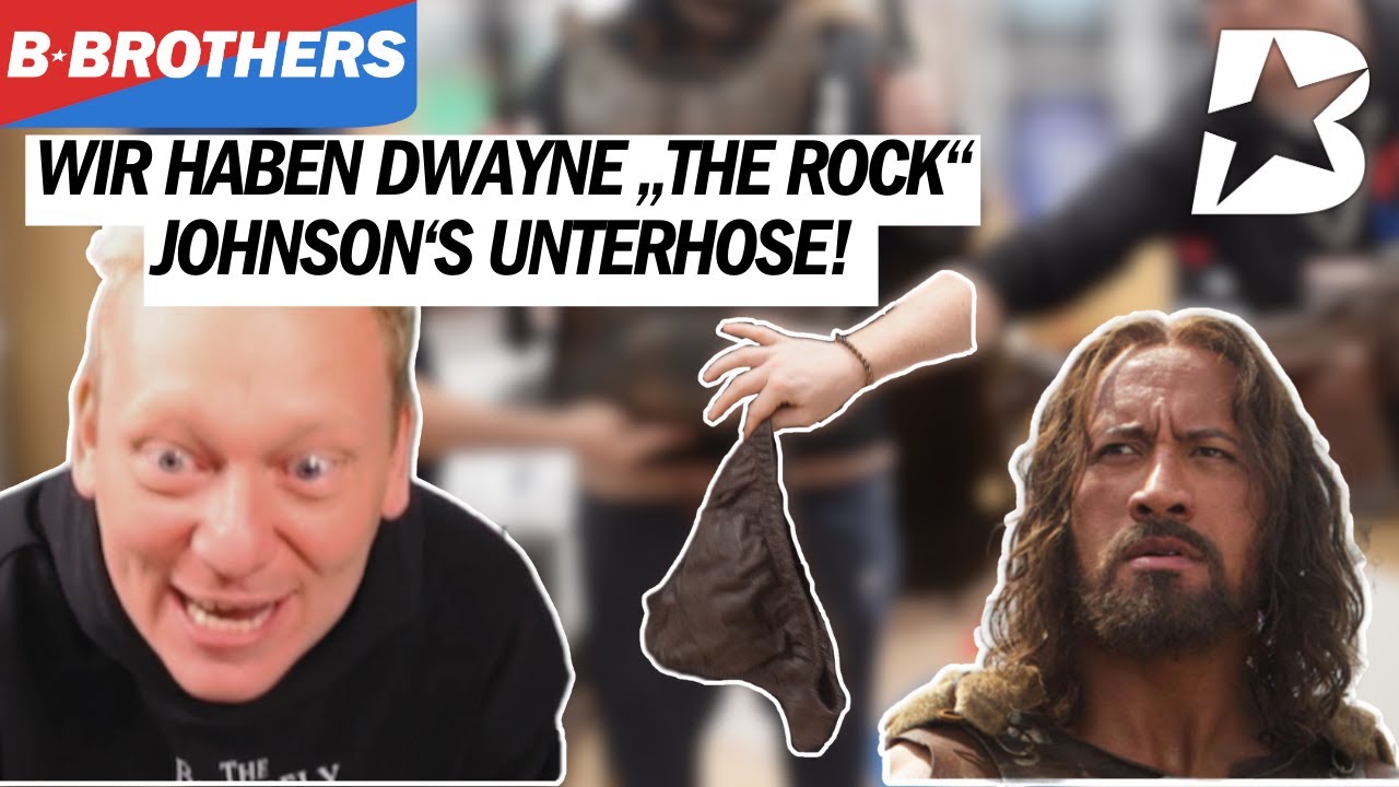 Wir haben Dwayne „the Rock“ Johnson‘s Unterhose! - Hollywood Auktion Unboxing im B-Brothers Store