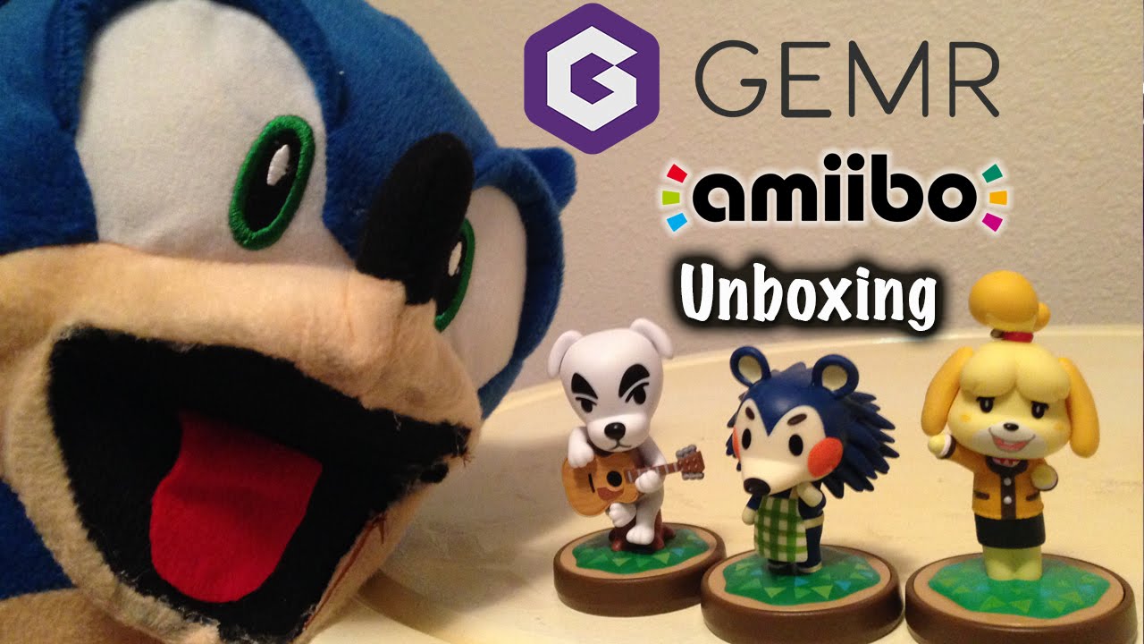 Gemr Amiibo Club & Animal Crossing Amiibo Unboxing!