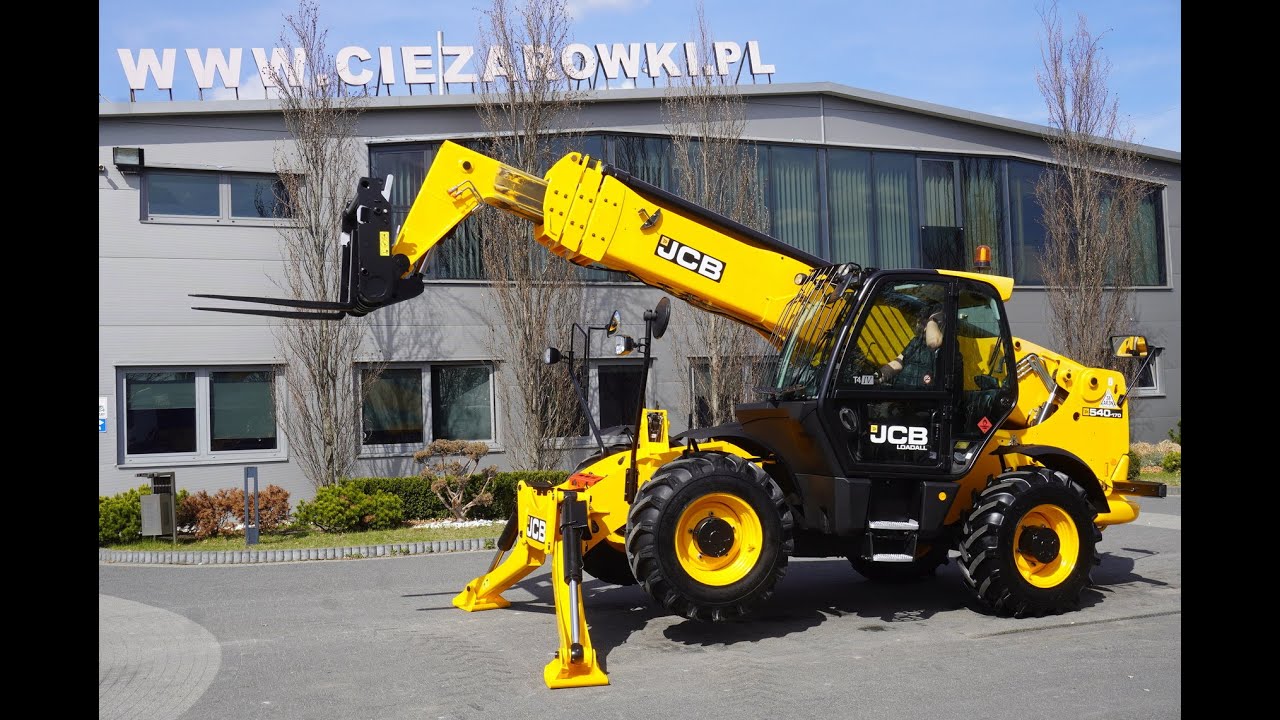 JCB 540-170 Telescopic Loader / 17m / joystick