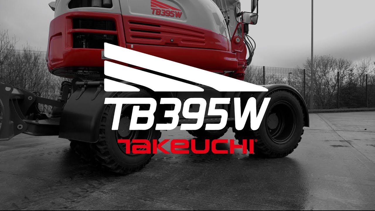 TB395W Wheeled Excavator | 10 Tonne