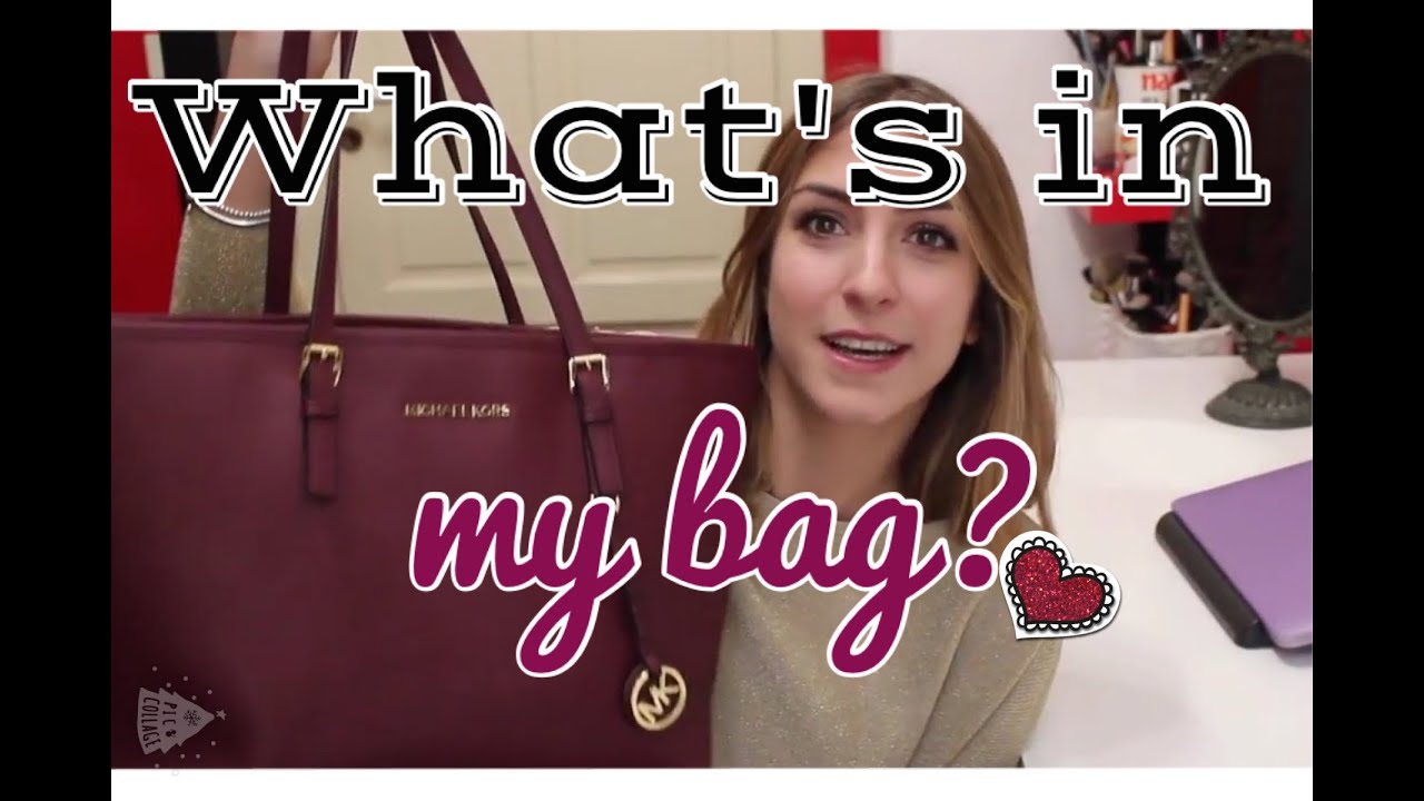 What's in my bag? Cosa c'è nella mia borsa? - collabwith AngelaMakeup