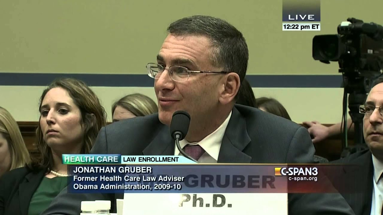 Rep. Trey Gowdy questions Jonathan Gruber (C-SPAN)
