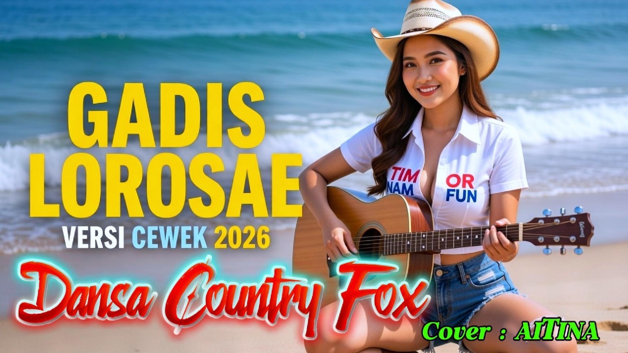 GADIS LOROSAE – AITINA (Versi Dansa Country Fox) | Lagu Sedih Tragedi Lorosae | Chico Ramelau Song