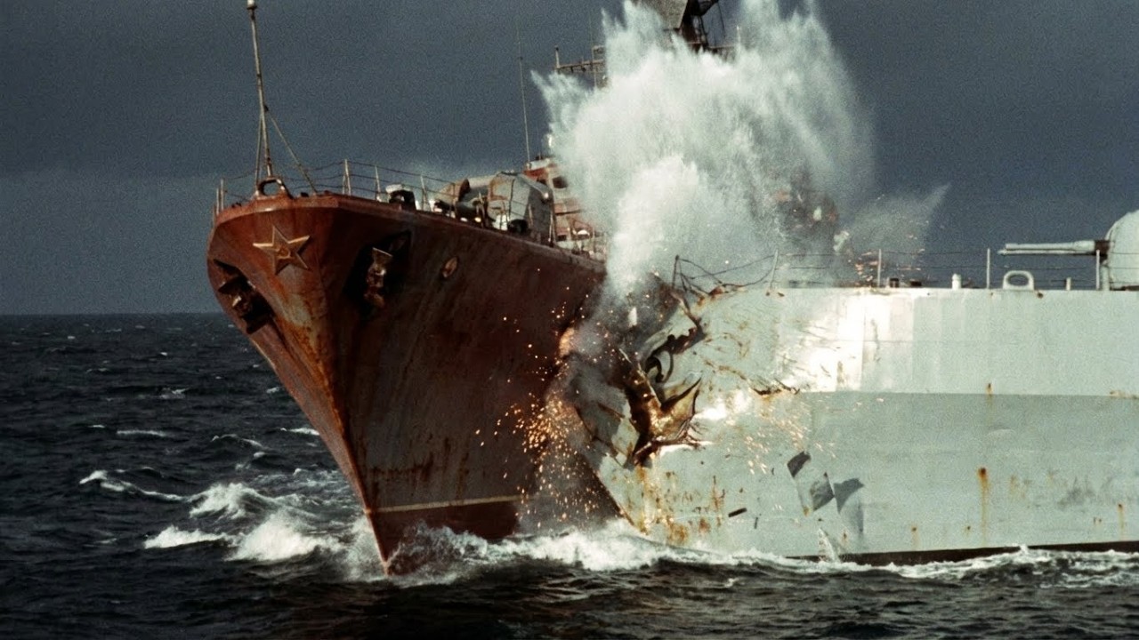 When A Soviet Frigate Rammed A US Cruiser | 1988 Black Sea Cold War Standoff