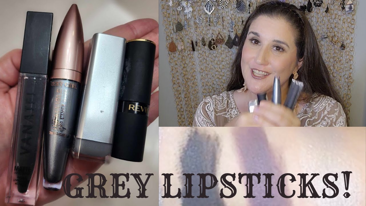 Grey Lipstick Swatches!!! (Gray?)