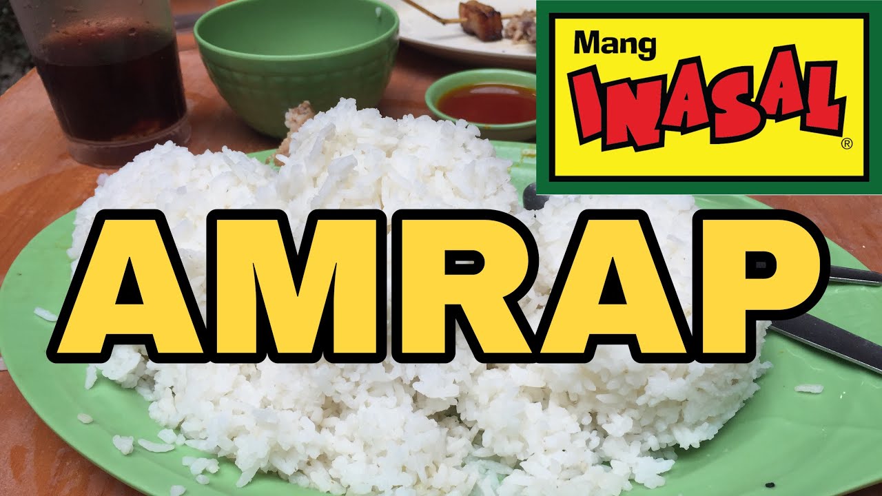Mang Inasal Unli Rice Challenge 2021! (As much rice as possible) | Zarkman