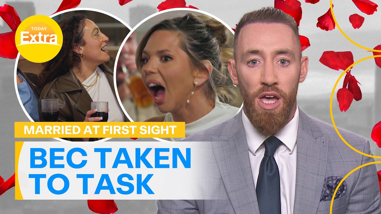 Bec taken to task over her behaviour on couples retreat | Today Show Australia