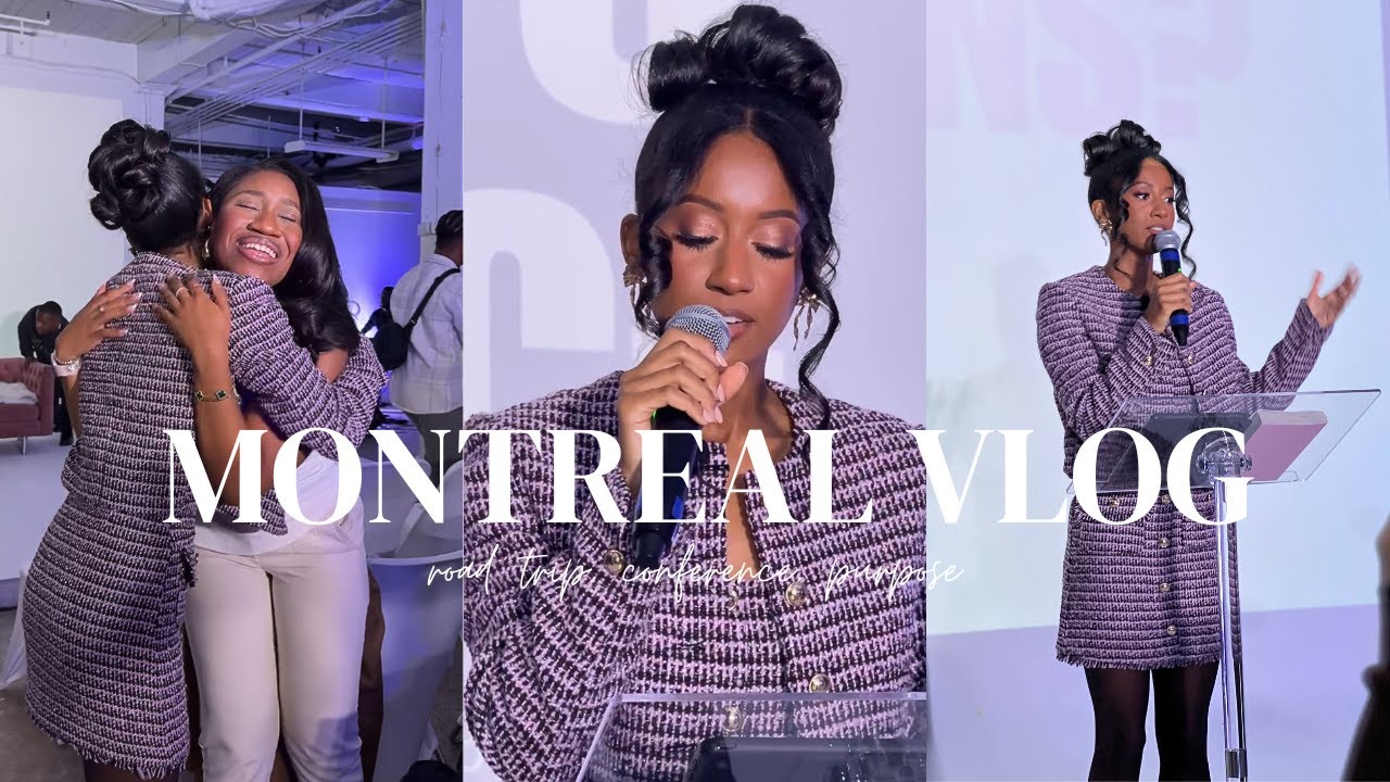 MONTREAL VLOG ♡ | Speaking on Faith & Social Media + Worship Night, Christian Road Trip