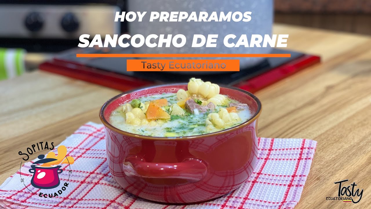 SANCOCHO DE RES.. una sopa familiar!