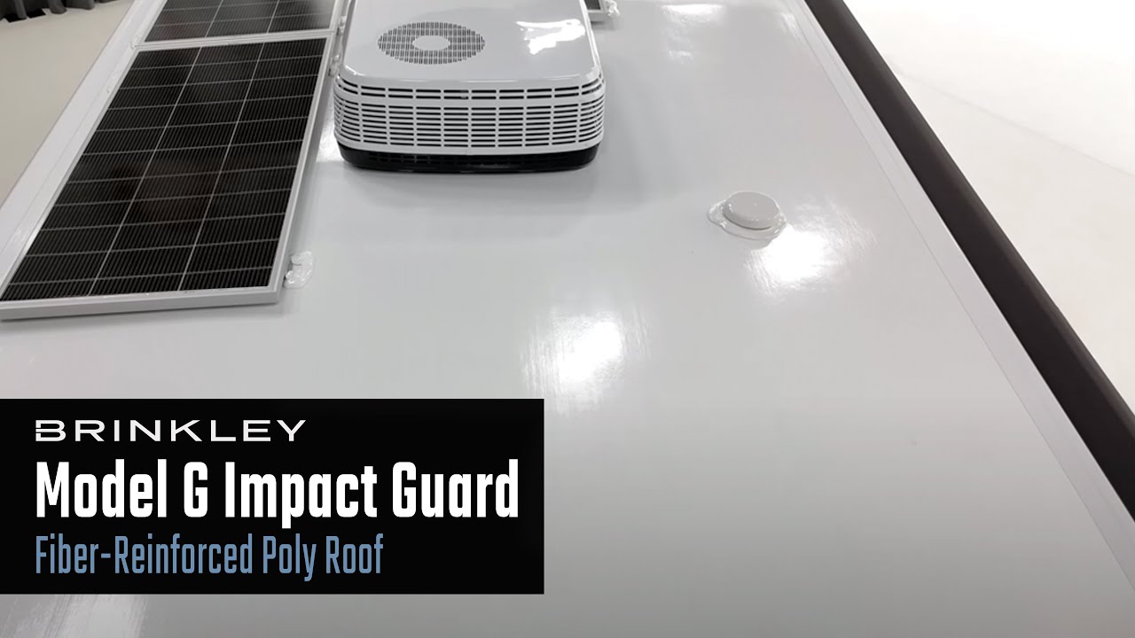 Brinkley RV Model G Impact Guard Fiber-Reinforced Poly Roof