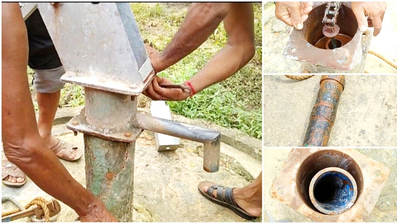 Hand Pump Repairing || Water Pump || Hand Pump Dismentaling || Bore Well Repairing || T Well Repair