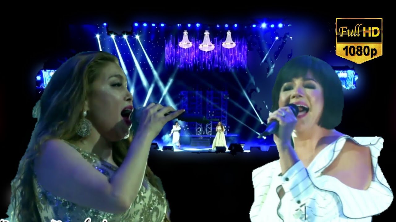 (18K Concert) K Brosas and Regine Velasquez Sings Habang may Buhay