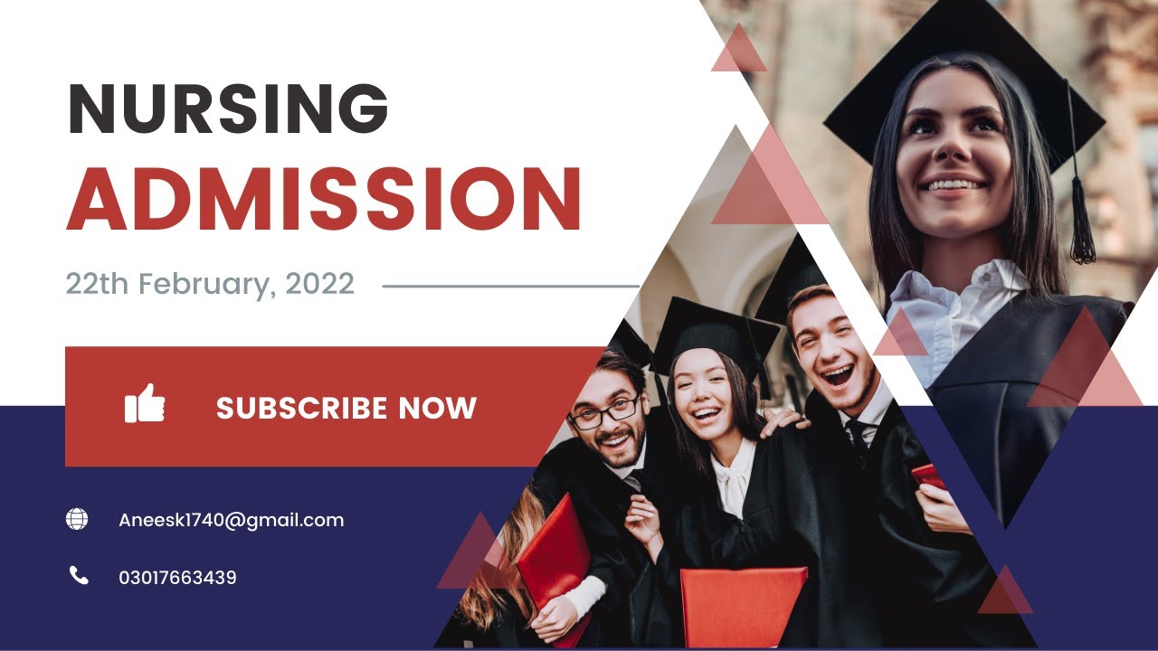 Nursing Admission Open 2022 - How to Apply