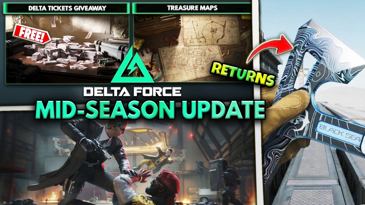 Season 10 Mid-Season Update | FREE 2,600 Delta Tickets, Balance Changes, Treasure Hunt Event & More