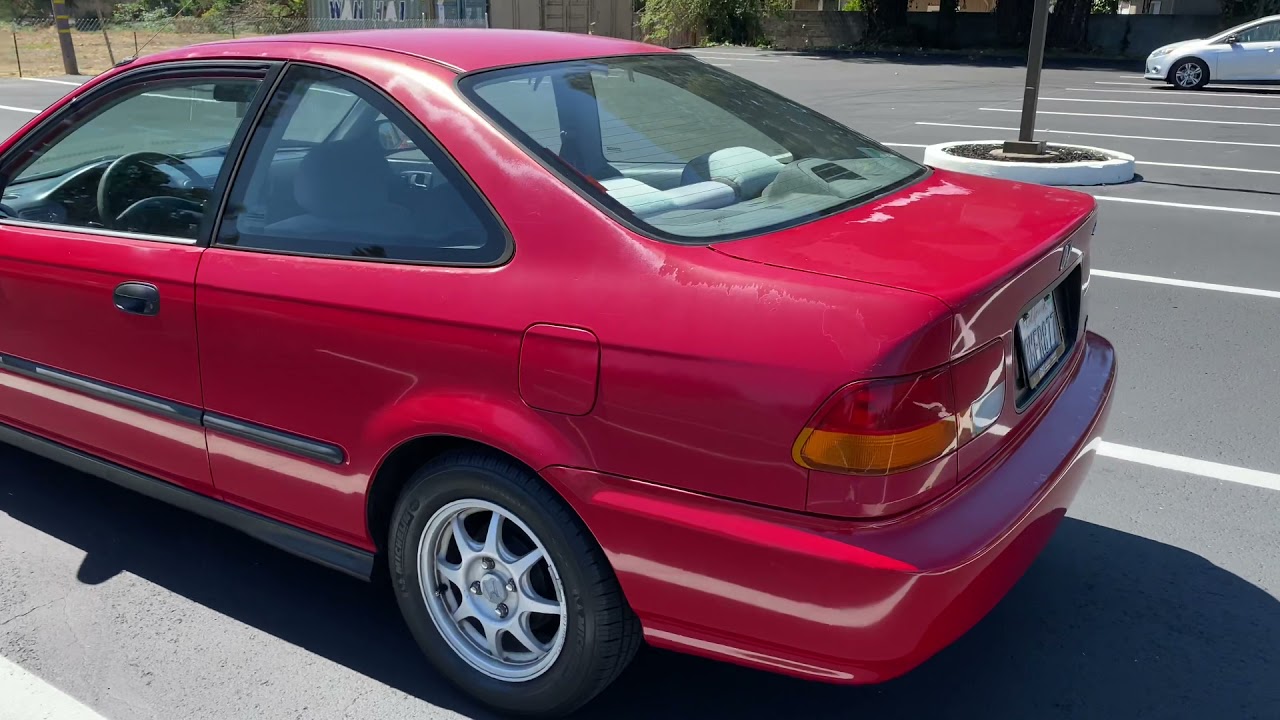 1997 Civic HX D16Y5 manual trans 238k