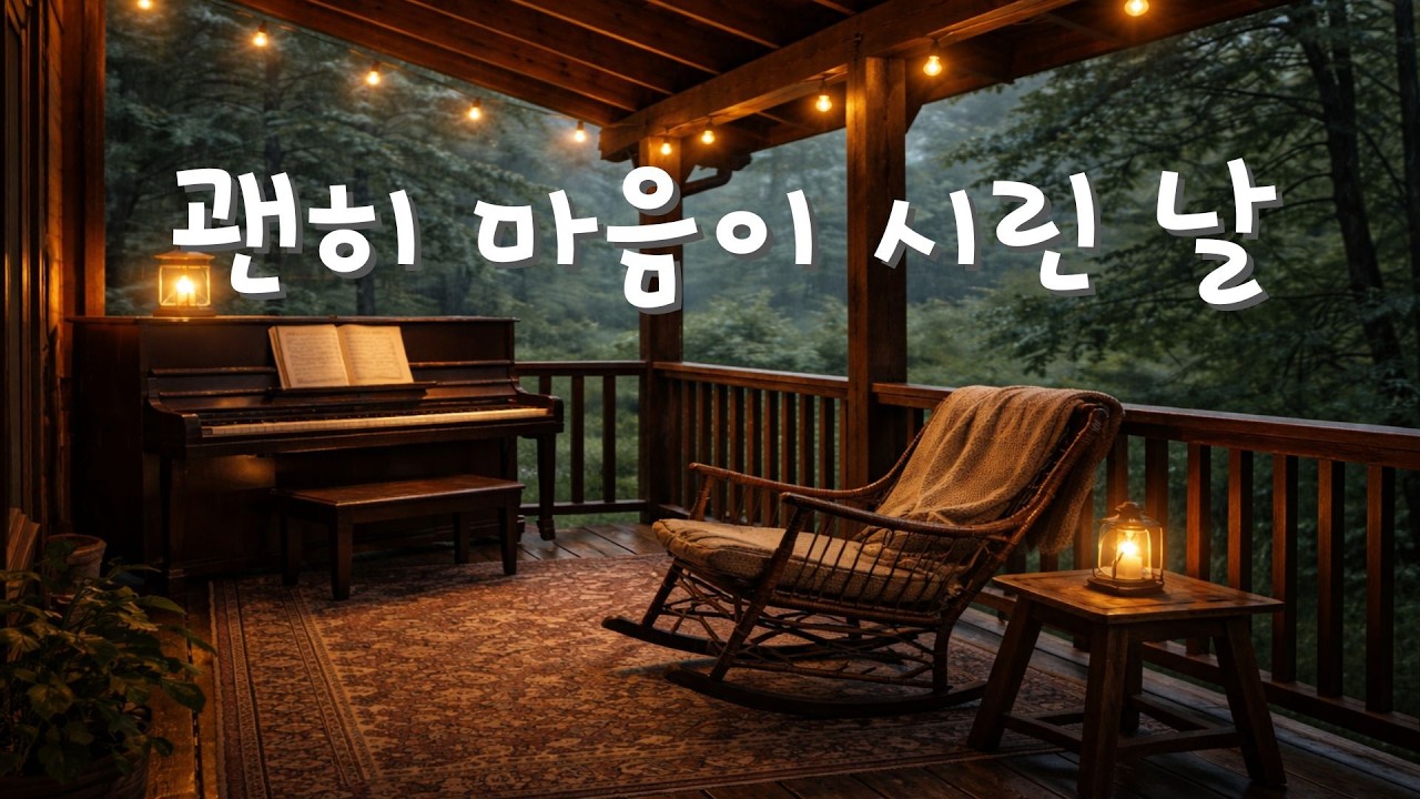 마음이 조용해지는 순간 I 포근하게 어루만지는 1시간 | Cozy Cabin Healing Melodies