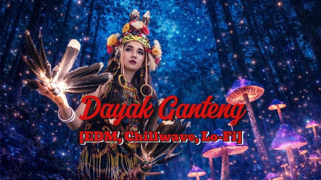 Dayak Ganteng | Cover Jadi EDM & Chillwave! | 😱🎶 Dengar Cover AI yang Bikin Terpukau!