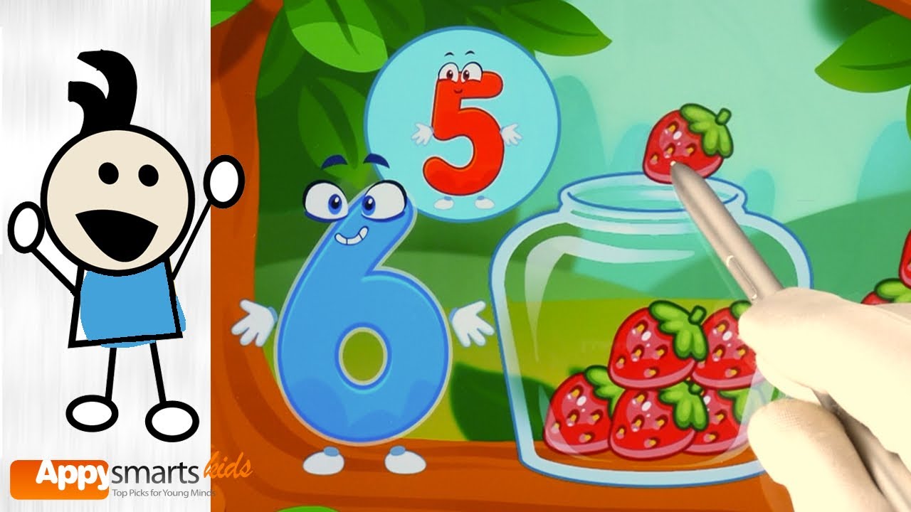 Go Kids: Игры для тренировки чисел от 1 до 10! 🔢 Веселый счет, обведение по контуру и математика ...