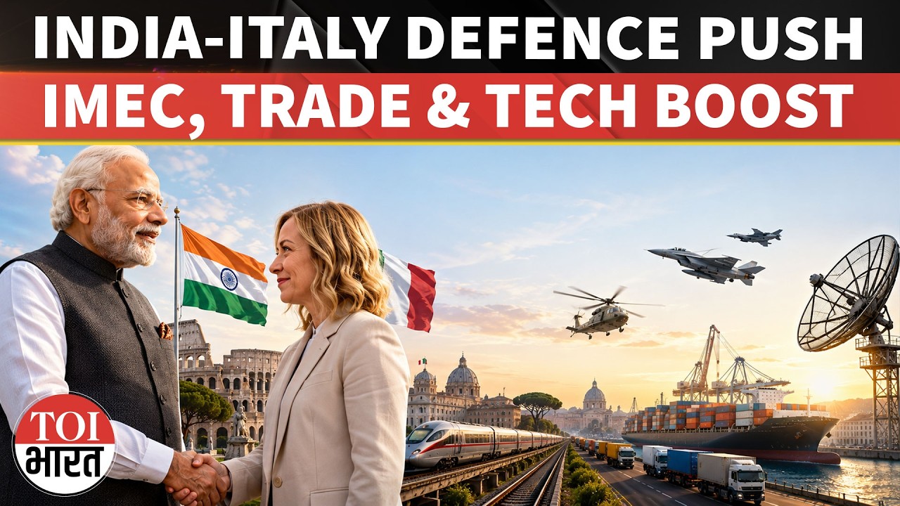 India, Italy Deepen Defence And Trade Partnership After Modi-Meloni Rome Talks