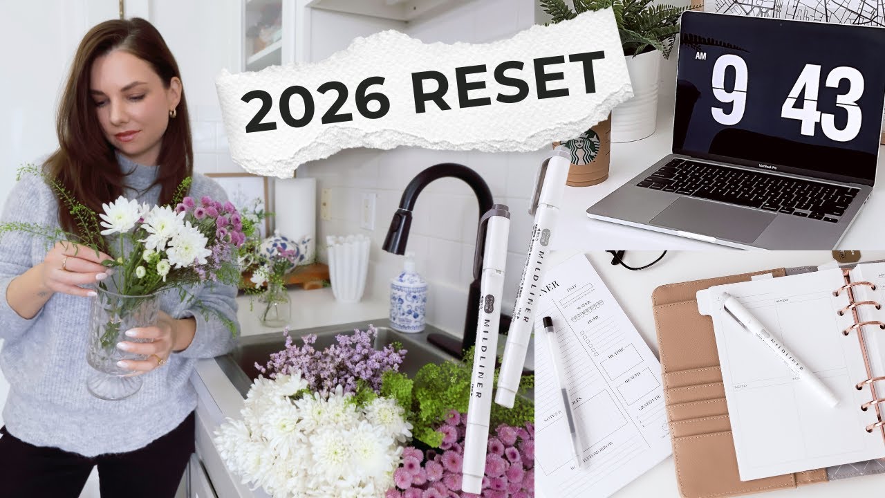 My Ultimate One-Day RESET ✨ (Declutter, Plan & Reset for 2026)