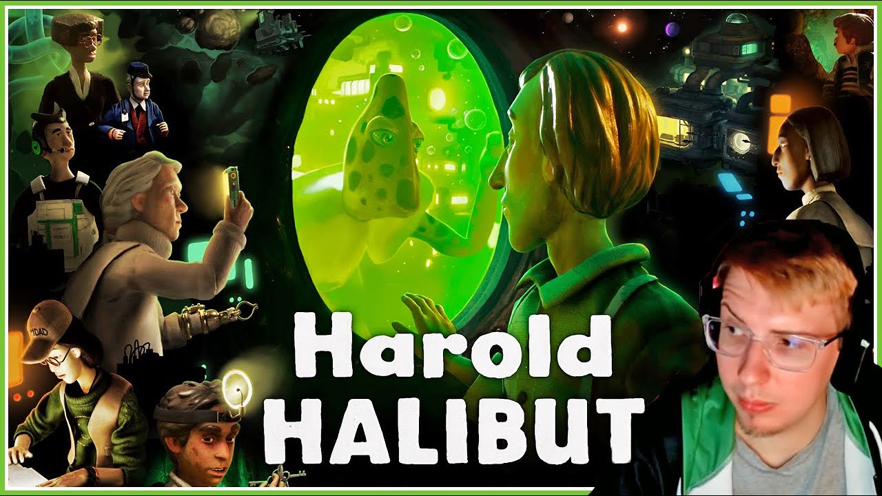 Harold Halibut: Full Gameplay Walkthrough / Commentary [FULL GAME] HD