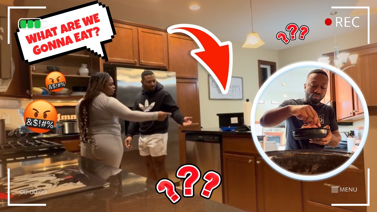 EATING THE ENTIRE CORNED BEEF UP FROM DEE AND LEAVING A SMALL PIECE TO SEE HER REACTION ‼️ 