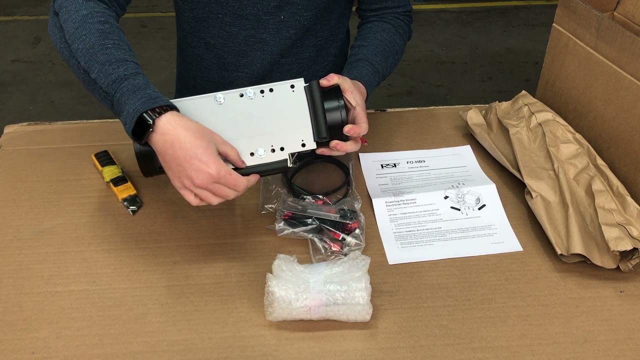 From the Lab: unboxing the RSF internal blower (FO-HB9)
