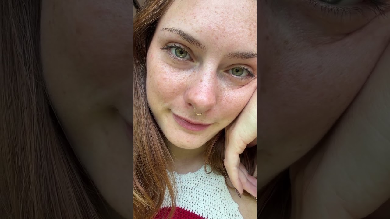 I&rsquo;m listening intently as you tell me a story 🩷 #eyecontact #intimateconnection #humanconnection