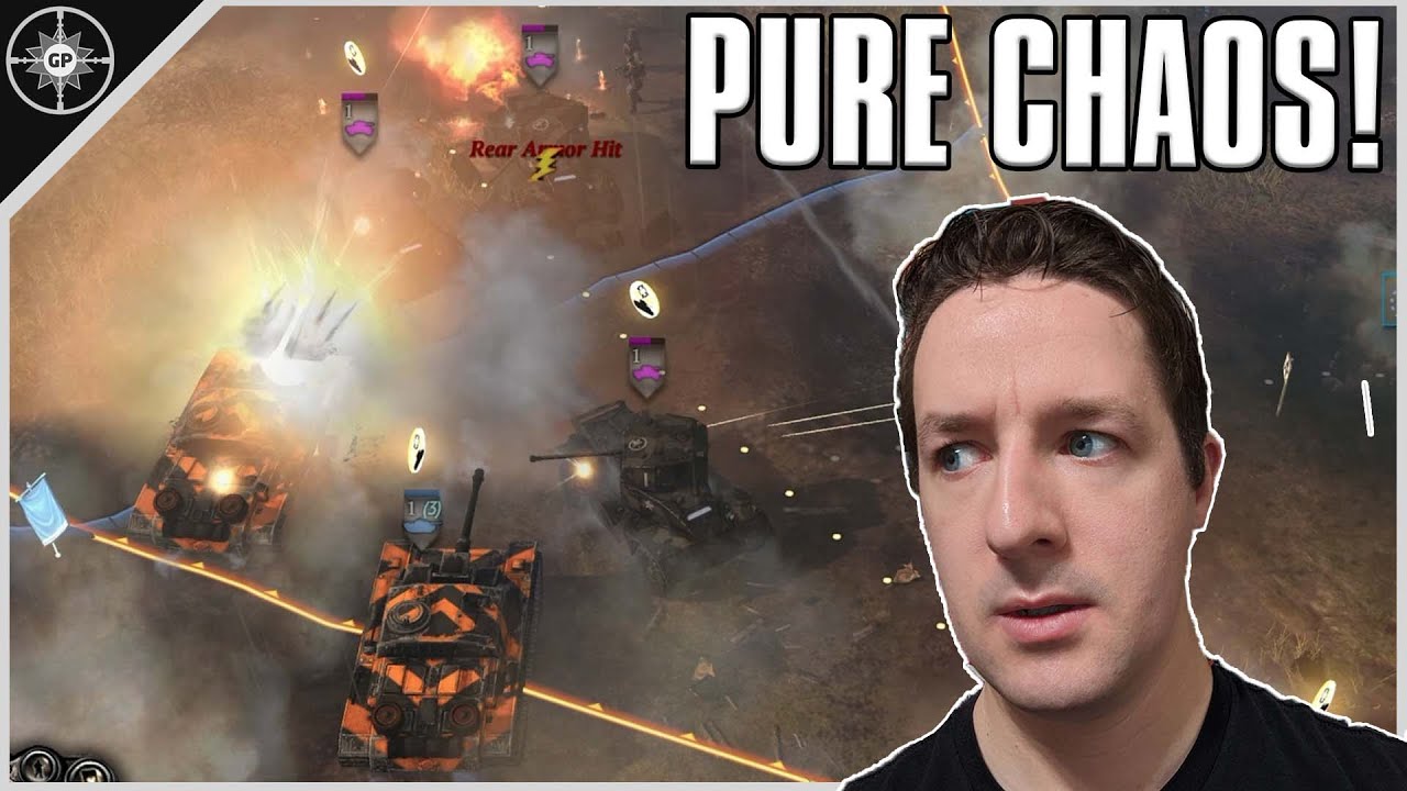 PURE CHAOS! | 4v4 Hill 400 | Company of Heroes 2 Multiplayer