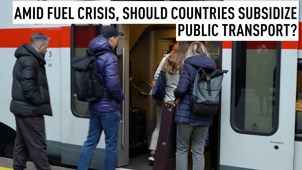 Should European countries subsidize public transport amid fuel crisis?