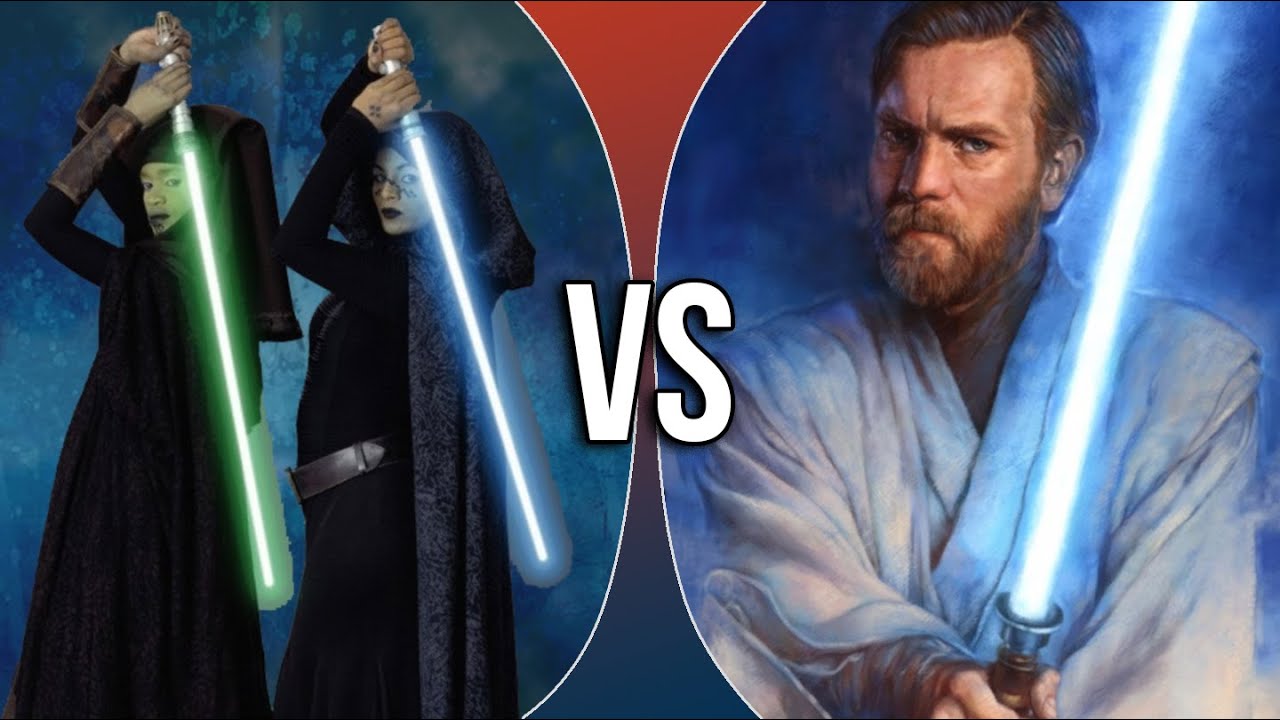 VS | Luminara Unduli & Barriss Offee vs Obi-Wan Kenobi (ft. Reti4)