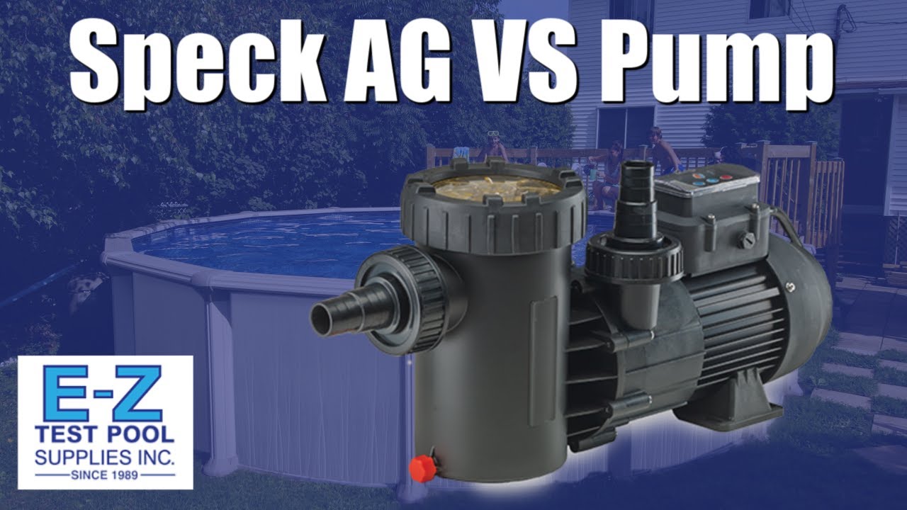 Speck Pumps Above Ground Variable Speed Pump (Model E71-II VHV)