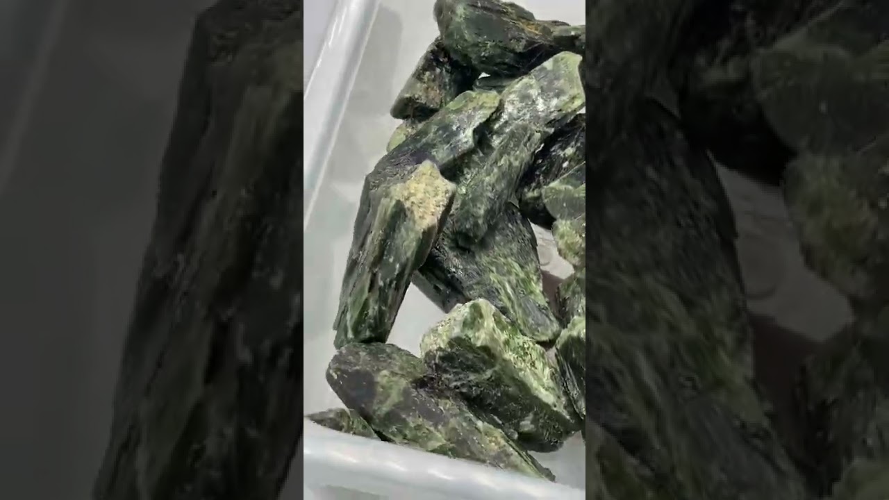 Diopsite crystals.               #crystals #diopsite #gemstones