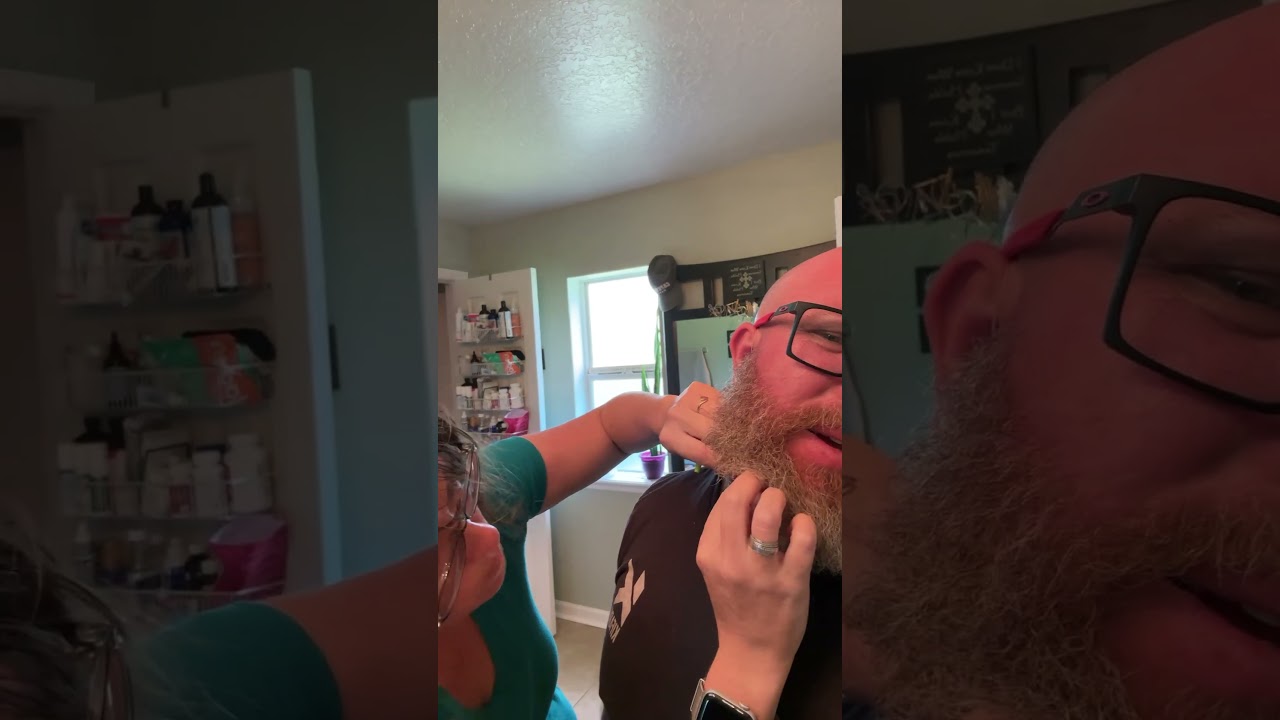 Check your beard for ticks! #hunting #insects #ticks #tickremoval #beard #florida