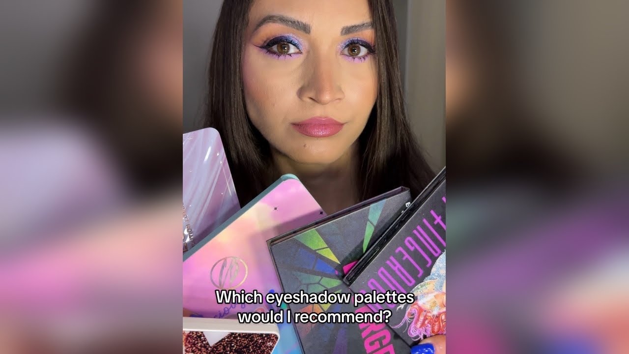 Here are 5 eyeshadow palettes I would recommend 💕