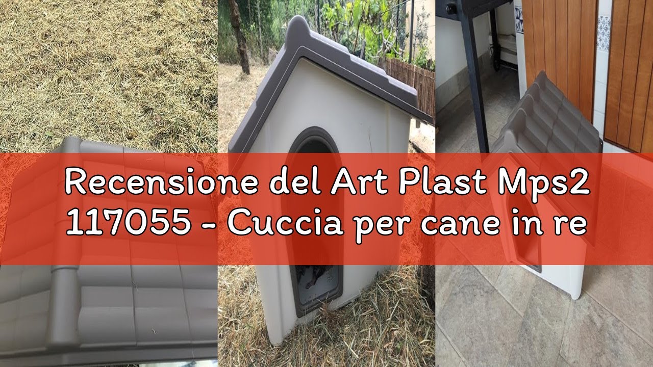 Recensione del Art Plast Mps2 117055 - Cuccia per cane in resina, Tortora/beige, 43 x 25 x 40 cm