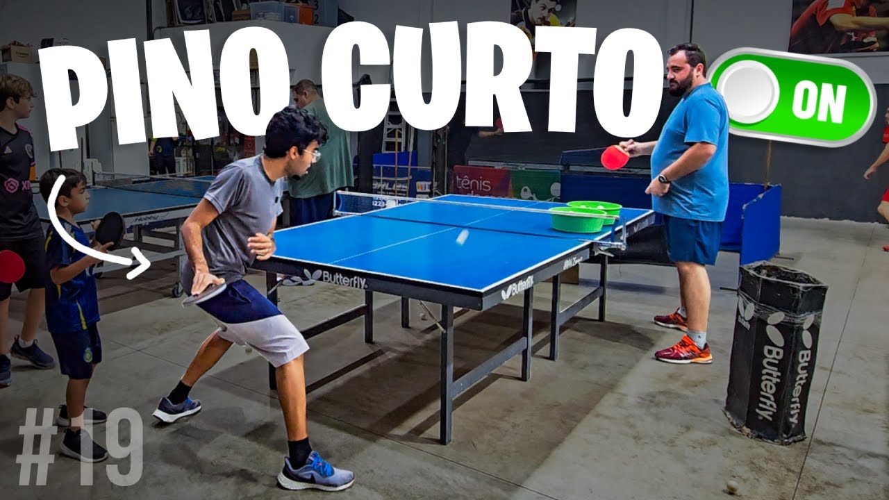 3º SEMANA DE TREINO COM O PINO CURTO NO FOREHAND (já estou sentindo evolução)