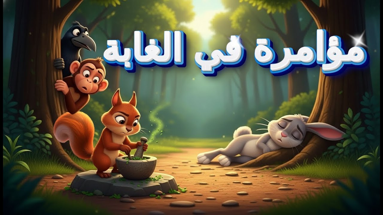 سر حساء الجزر ! كيف أنقذ السنجاب صديقه الأرنب؟