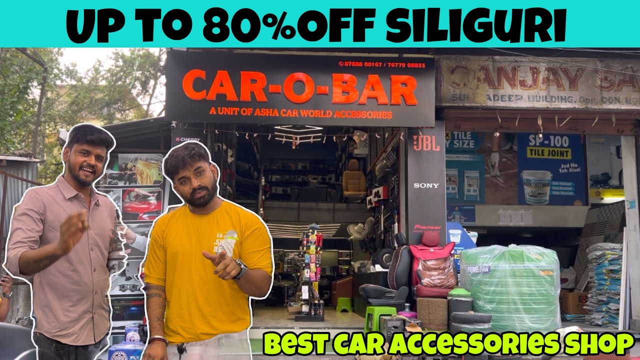 Best Car Accessories Shop in Siliguri | 😱50% Se Jyada Discount On MRP | Seat Cover For Car 😍