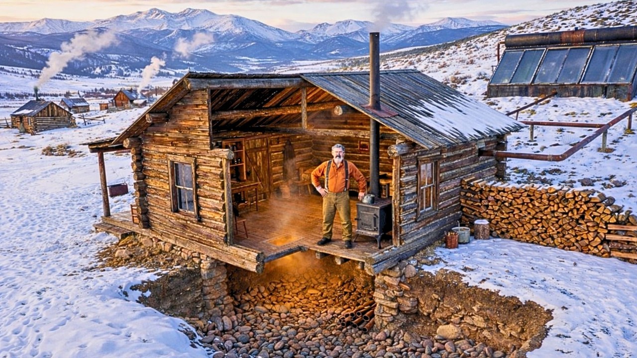 Sie nannten seinen Steinkeller nutzlos – Bis er im tiefsten Winter ohne Feuer überlebte