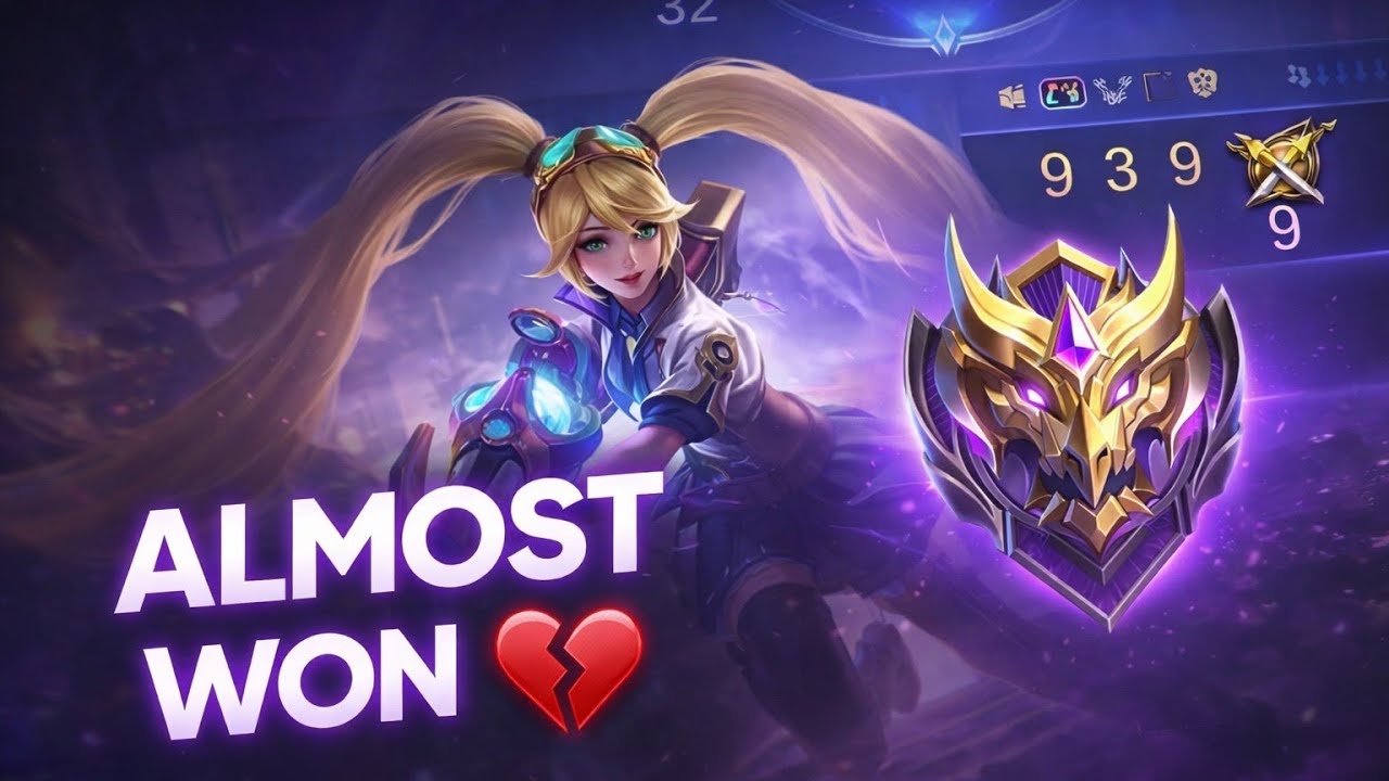 Almost Won Still LOST | Layla 9 kills gameplay MLBB ⚡