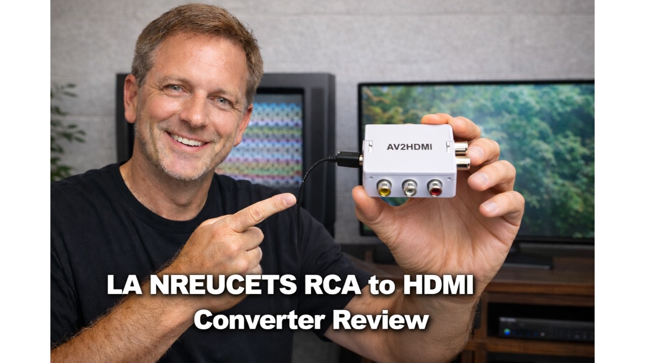 🔄 Обзор конвертера LA NREUCETS RCA в HDMI &ndash; стоит ли его покупать? 🔄