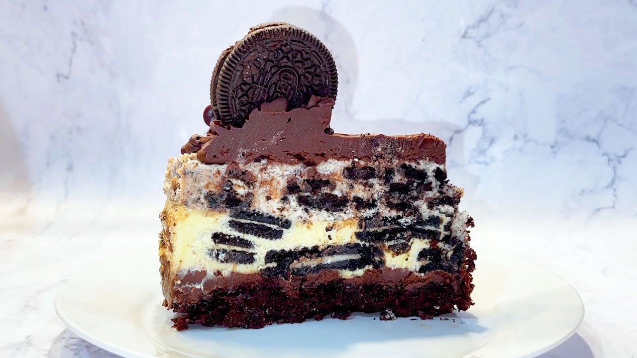 Oreo Cheesecake Recipe ~ Copycat of Cheesecake Factory!