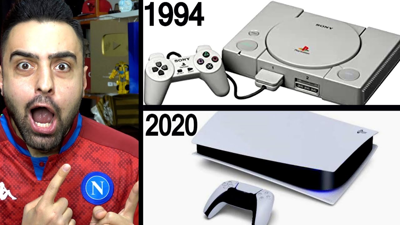 НЕВЕРОЯТНОЕ ИЗМЕНЕНИЕ ОТ PLAYSTATION 1 К PLAYSTATION 5!