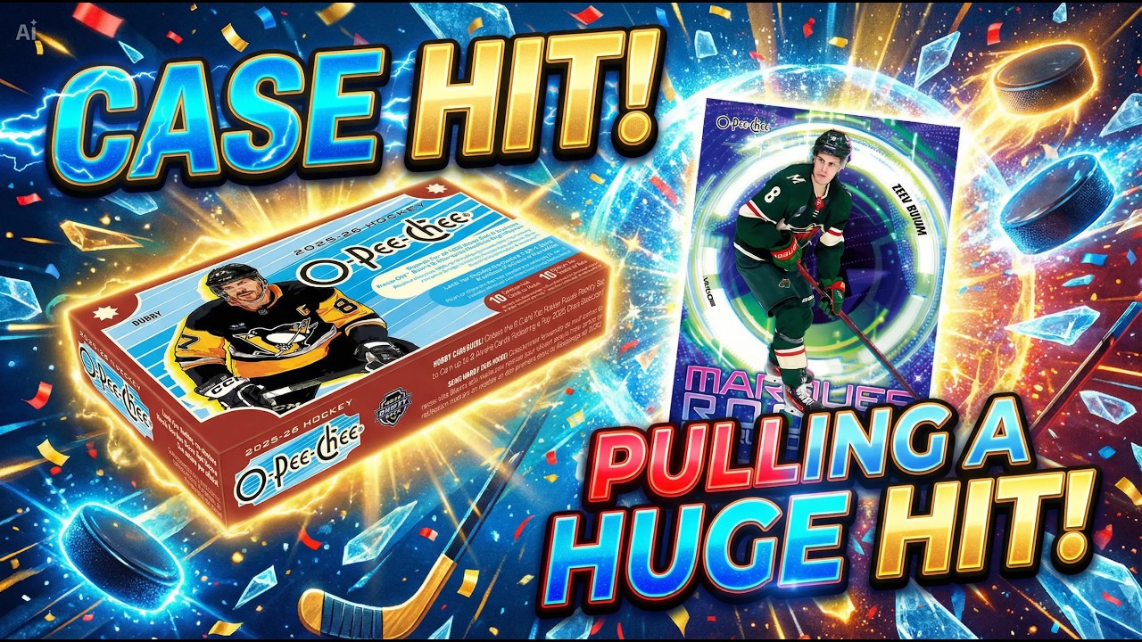 NEW! 3D MARQUEE ROOKIE 2025-26 O-PEE-CHEE HOBBY UPPER DECK HOCKEY CARDS BOX OPENING