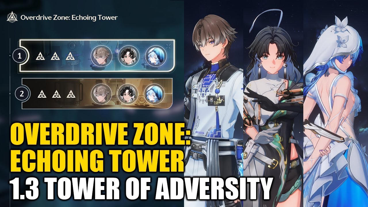 Xiangli Yao Jianxin Shorekeeper | Tower of Adversity 1.3 Overdrive Zone: Echoing Tower Floor 1